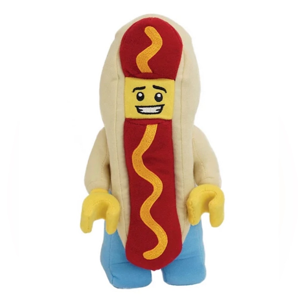 LEGO Minifigure Hot Dog Guy 9" Plush Character Toy